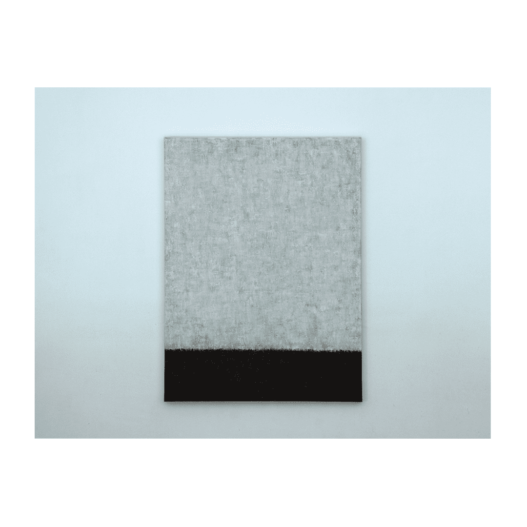 Abstract painting 3389 by Maria Paola Coda featuring a textured composition with contrasting light and dark tones.